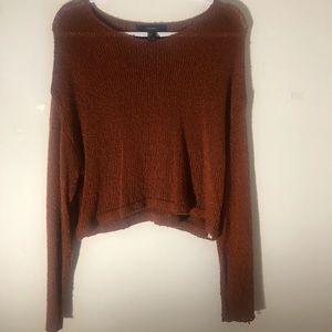 Forever 21 crop top sweater
